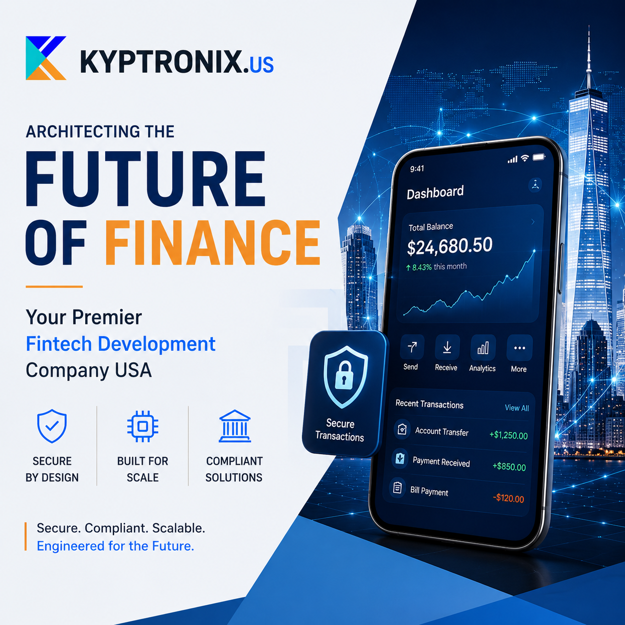 Architecting the Future of Finance: Why You Need an Elite Fintech Development Company USA