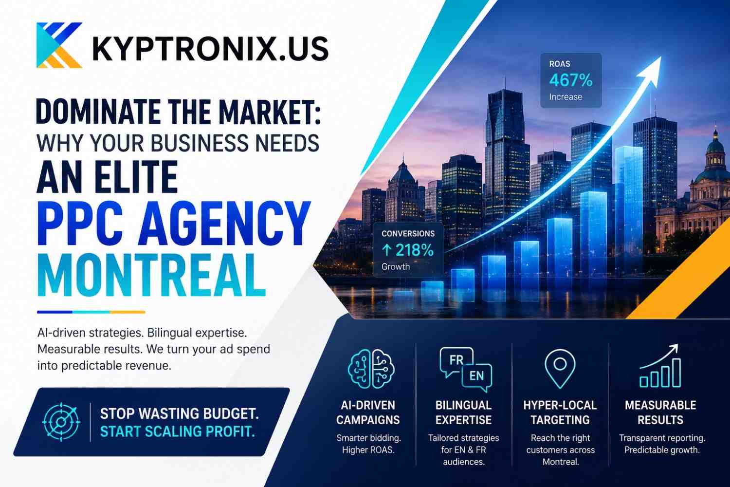 Dominate the Market: Why Your Business Needs an Elite PPC Agency Montreal