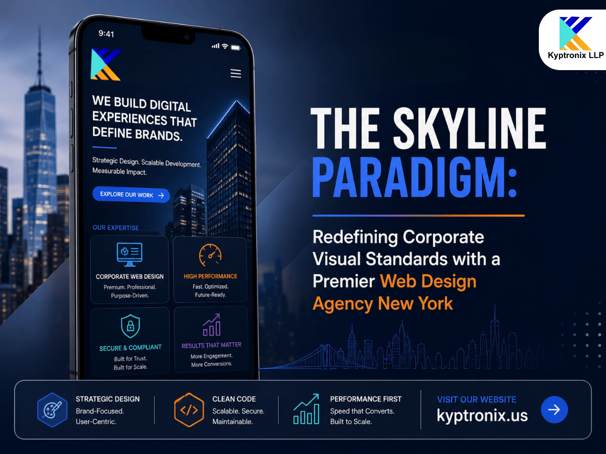 The Skyline Paradigm: Redefining Corporate Visual Standards with a Premier Web Design Agency New York